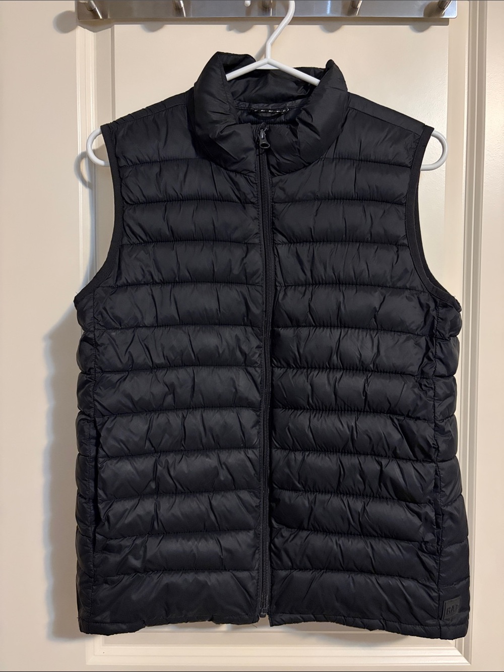 GAP Black Quilted Puffer Vest - Kids